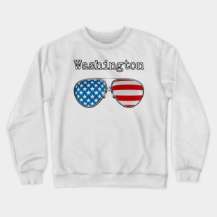 AMERICA PILOT GLASSES WASHINGTON Crewneck Sweatshirt